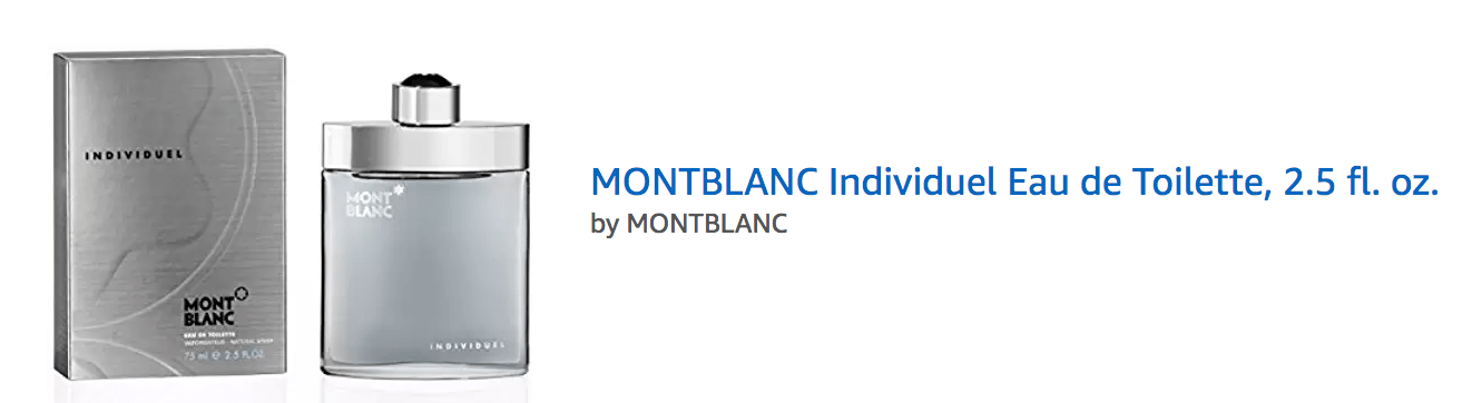 MONTBLANC Individuel Eau de Toilette, 2.5 fl. oz.